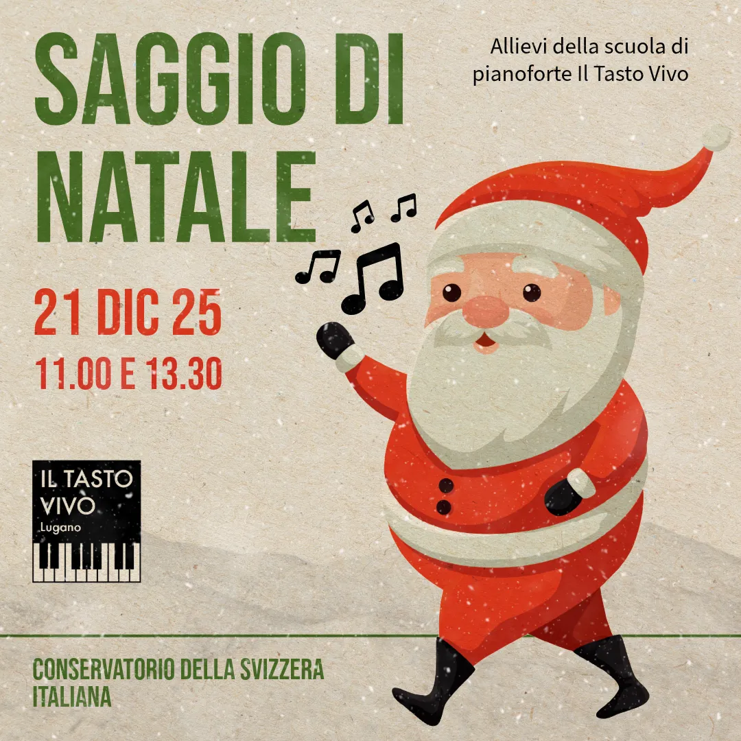 Locandina — Saggio Natalizio 2025